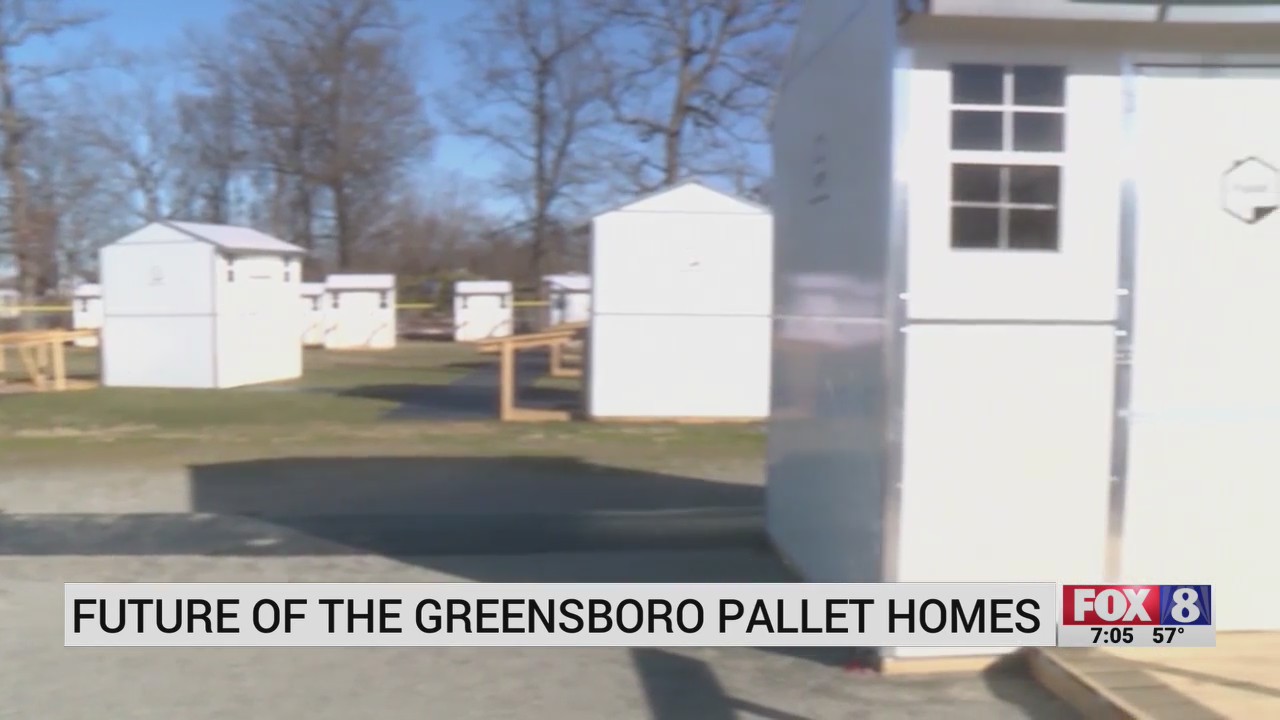 Greensboro plans to take down pallet homes during spring season FOX8 WGHP