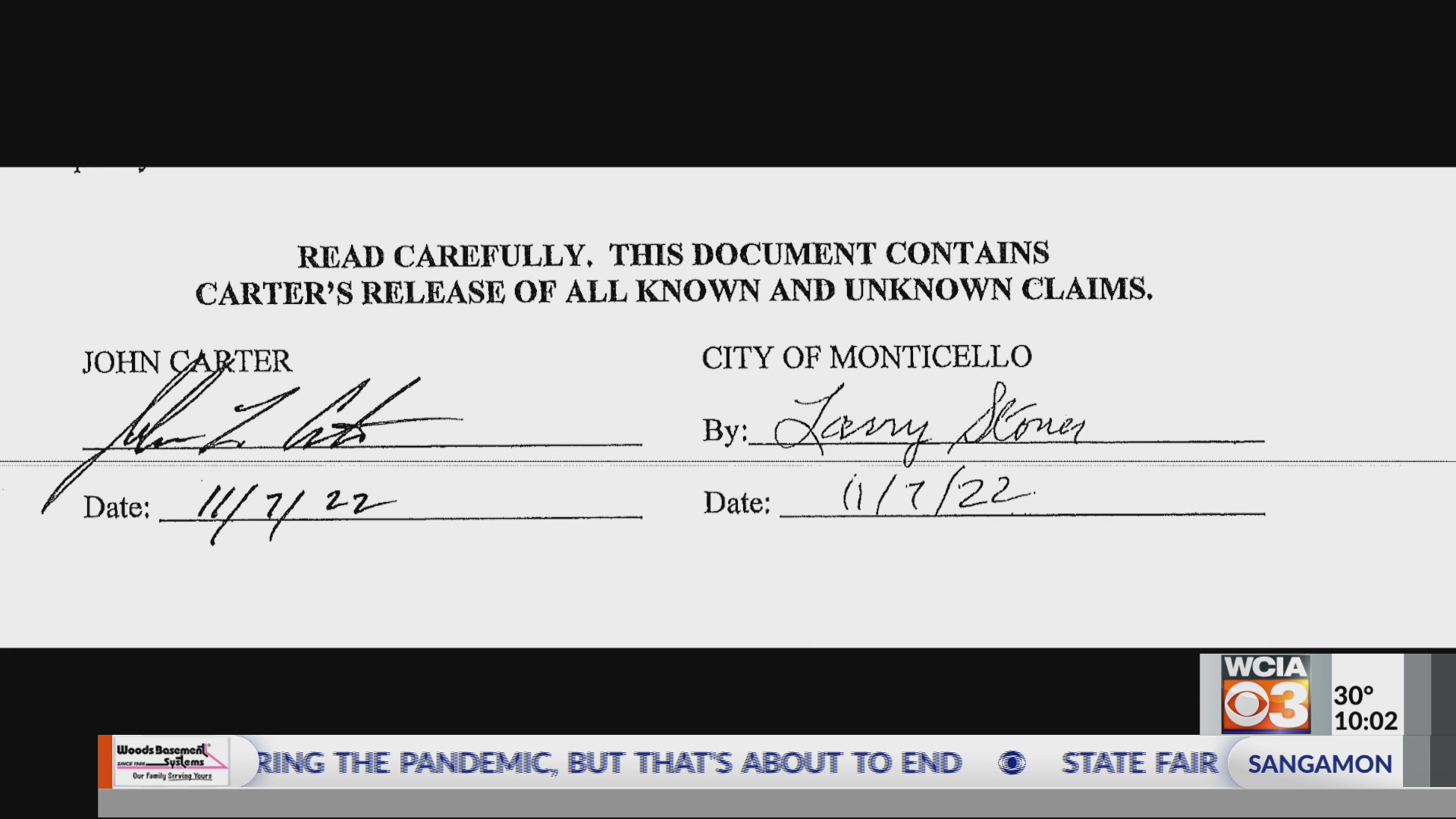 Document reveals Monticello’s police chief felt ‘pressure’ to resign