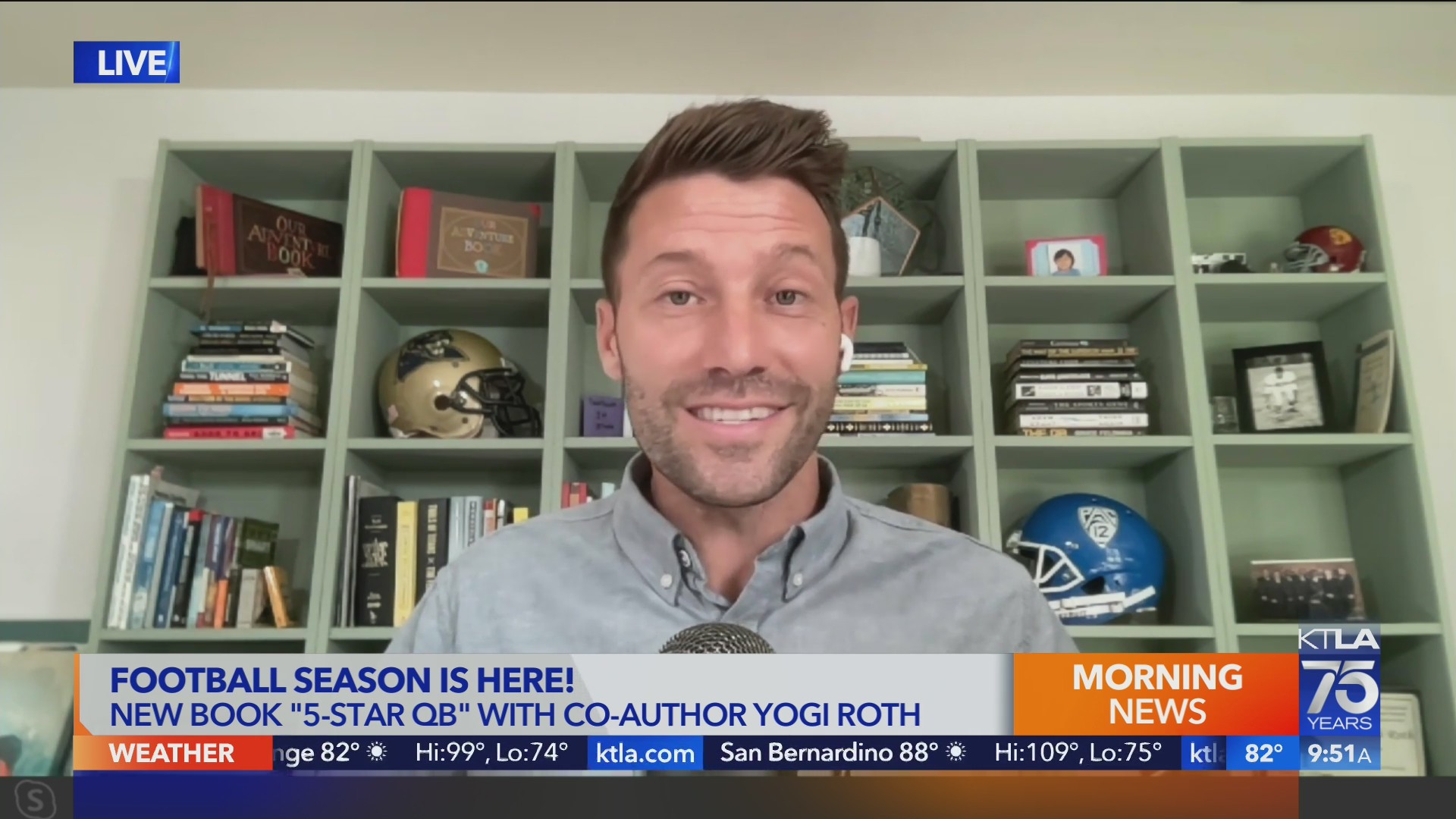 Yogi Roth Yogi Roth talks new book, football season – KTLA