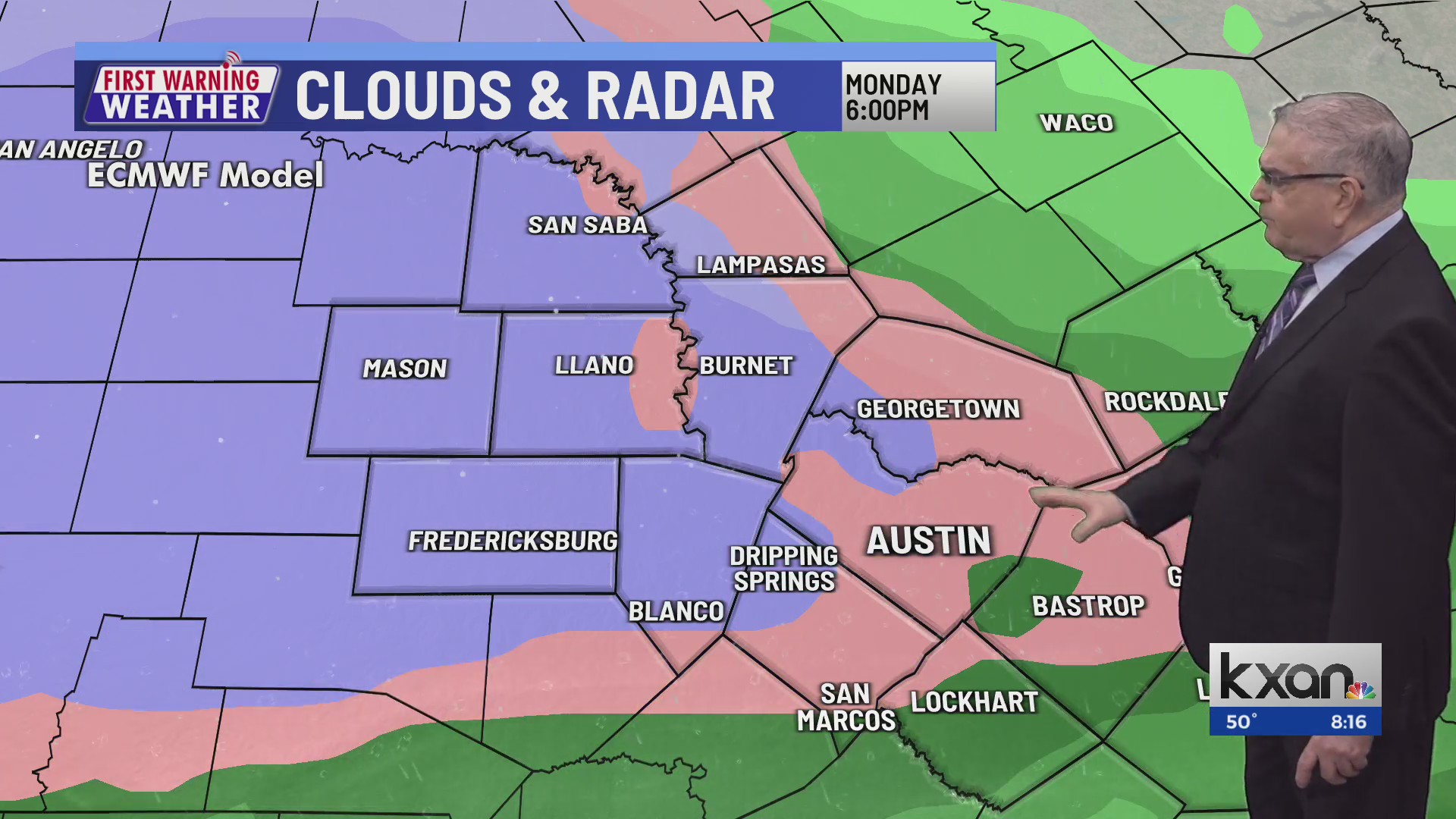 Tuesday Morning First Warning Weather KXAN Austin
