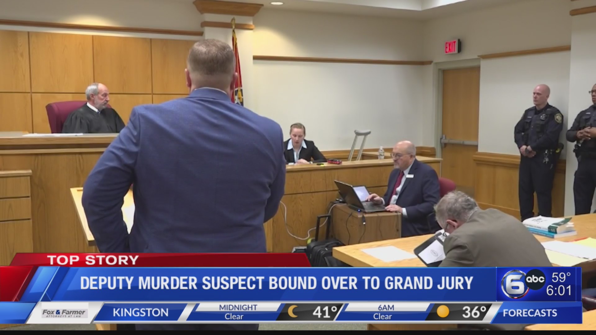 Deputy Murder Suspect’s Case Bound Over to Grand Jury – WATE 6 On Your Side