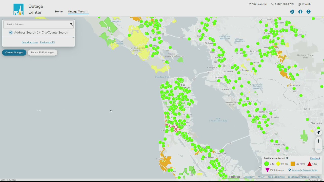 Widespread power outages across Bay Area – KRON4