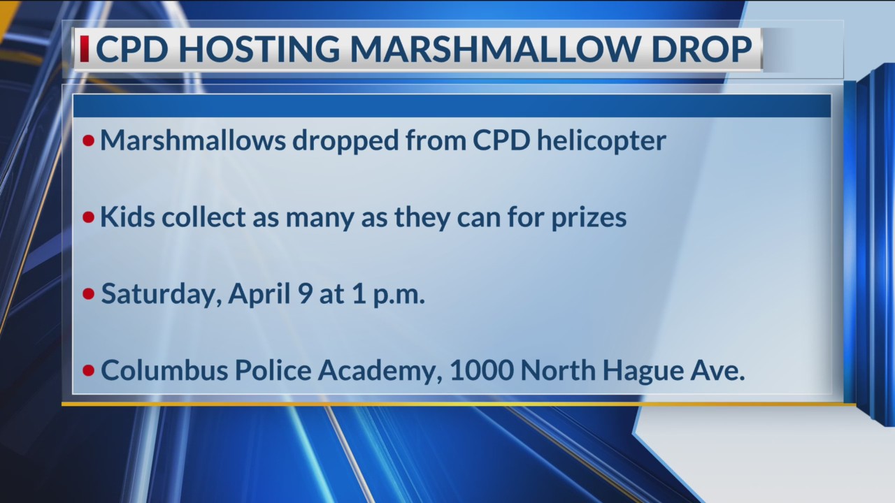 Columbus Police to host first marshmallow drop NBC4 WCMHTV