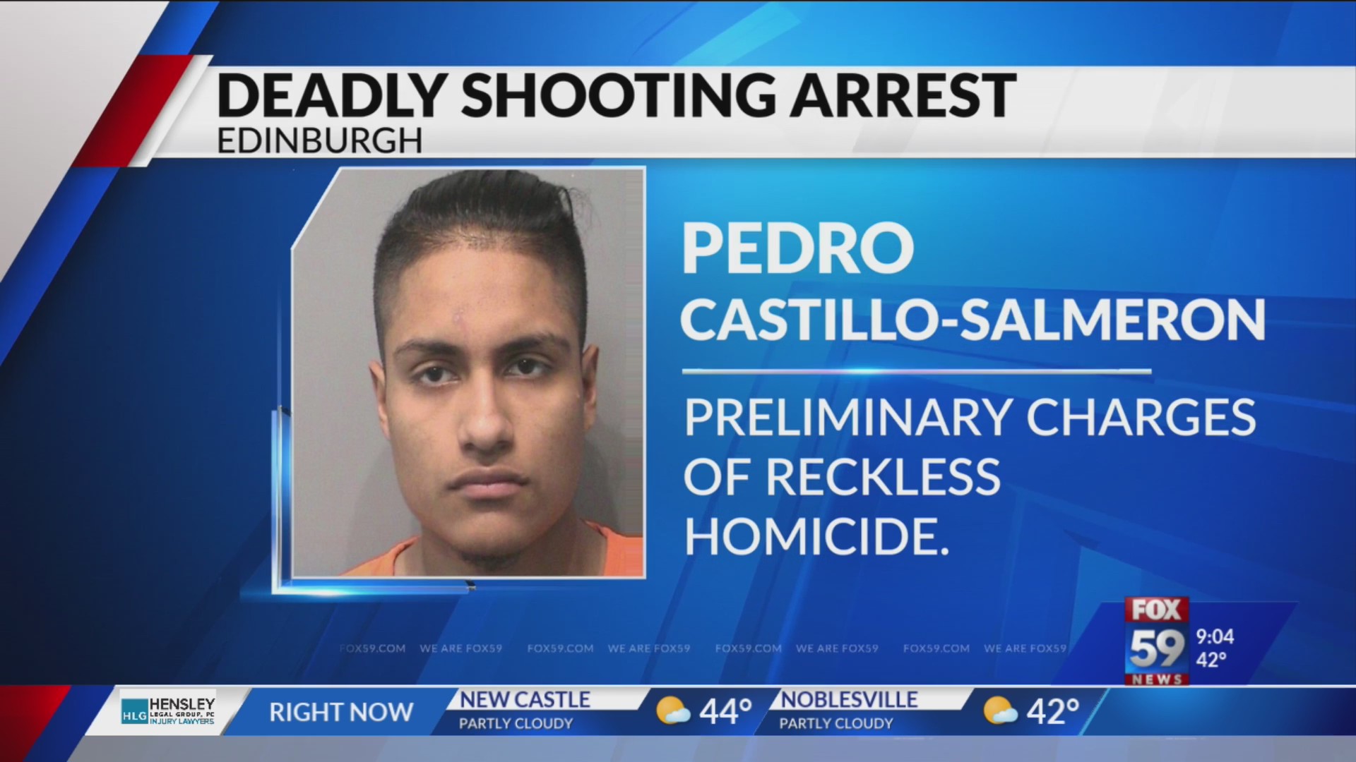 Edinburgh Deadly Shooting Arrest Fox 59