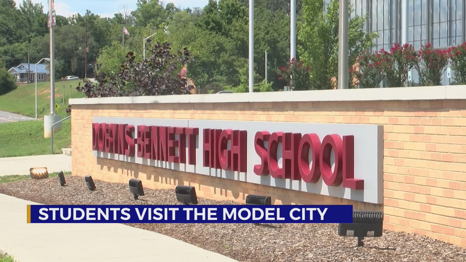 High School hosts seven students through American