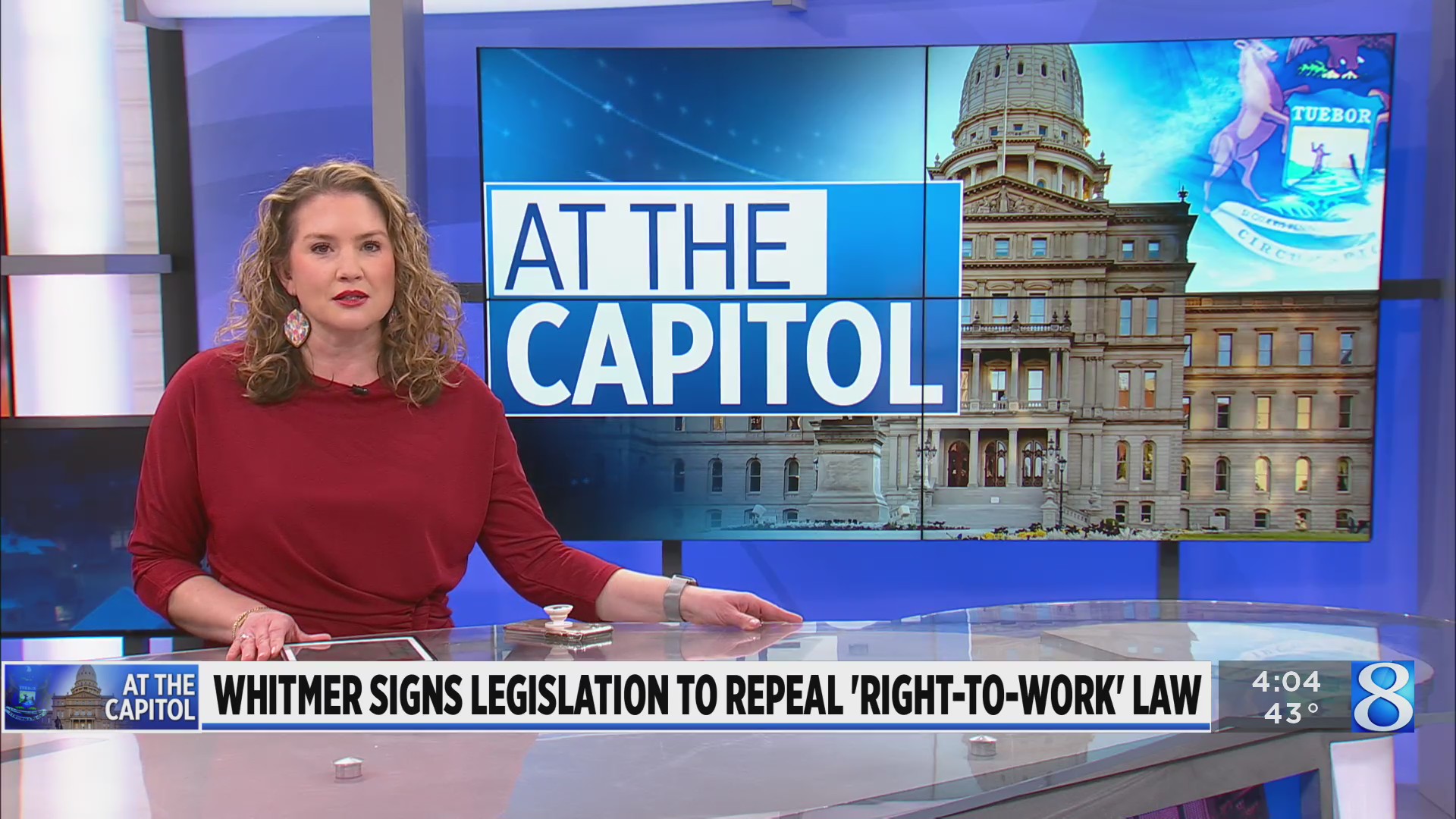Michigan 1st state in decades to repeal ‘right-to-work’ law – WOODTV.com