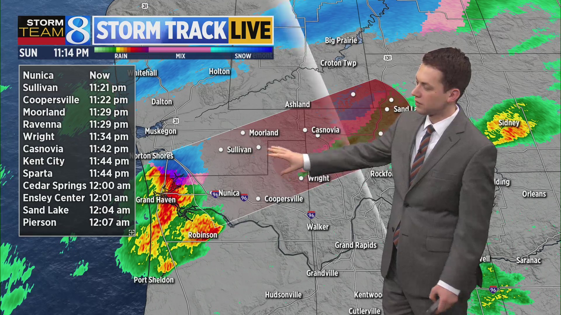 Storm Team 8 Forecast, 11 p.m.: 032623 – WOODTV.com