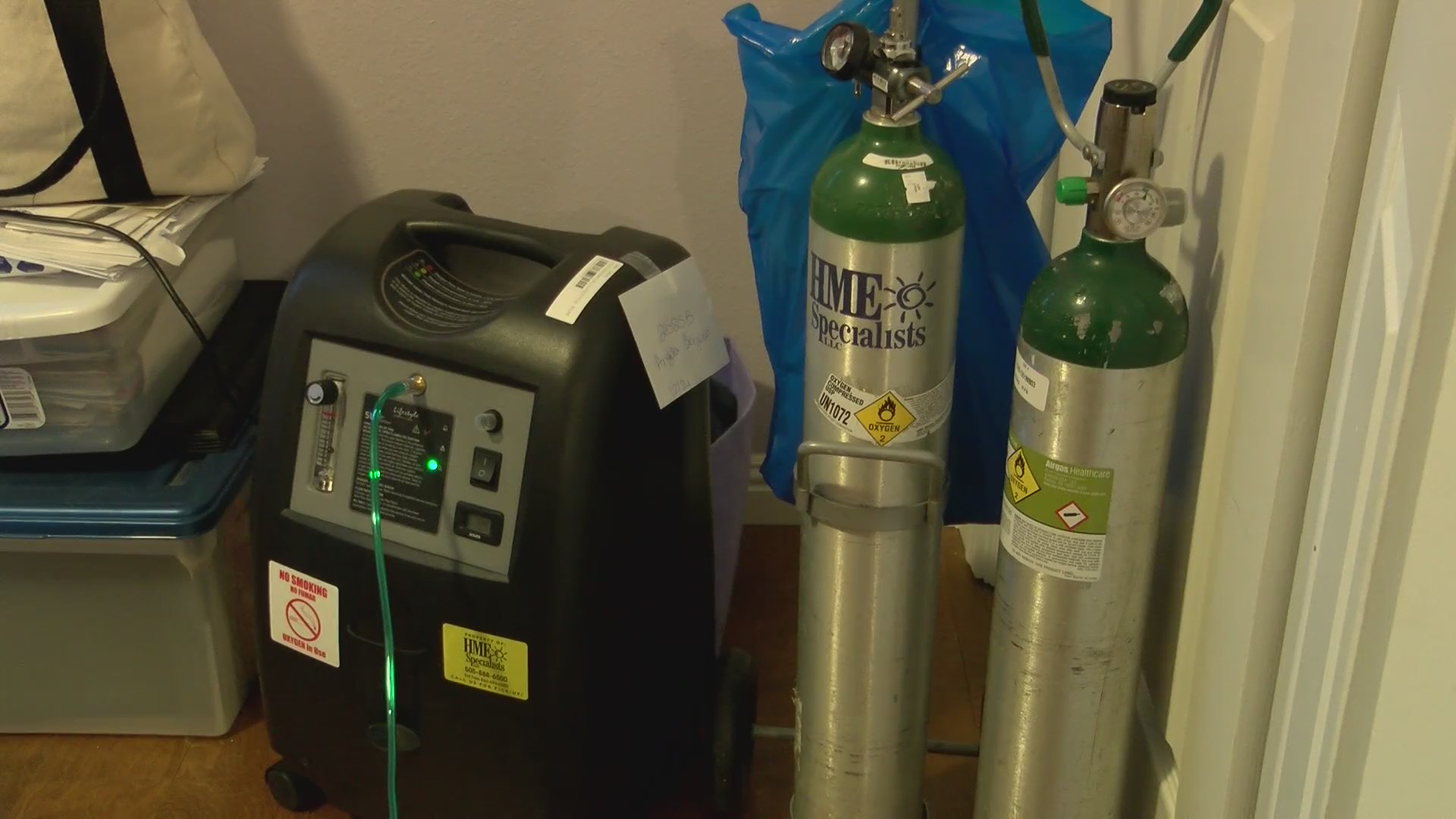 Woman finds low oxygen tank supply following COVID hospital stay KRQE