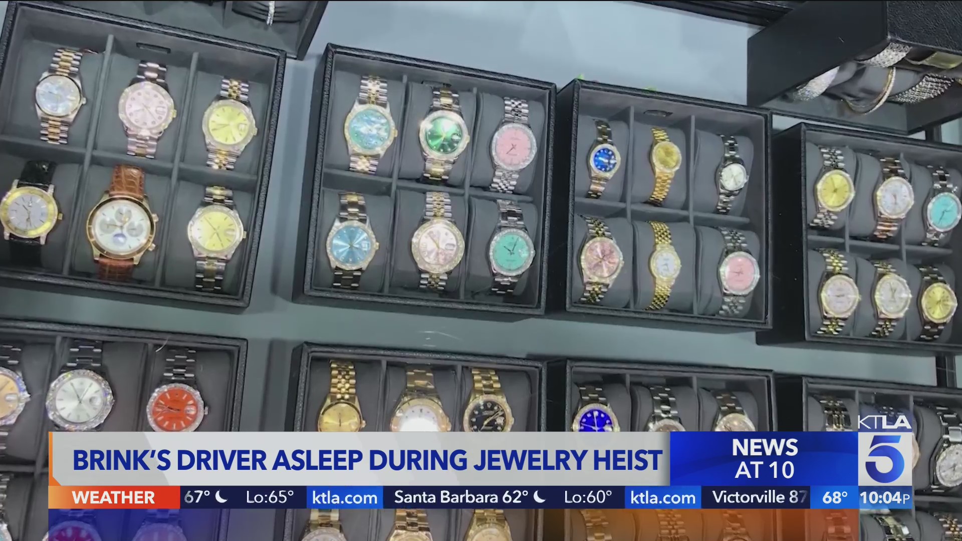 Suit Brink’s driver asleep during California jewelry heist KTLA
