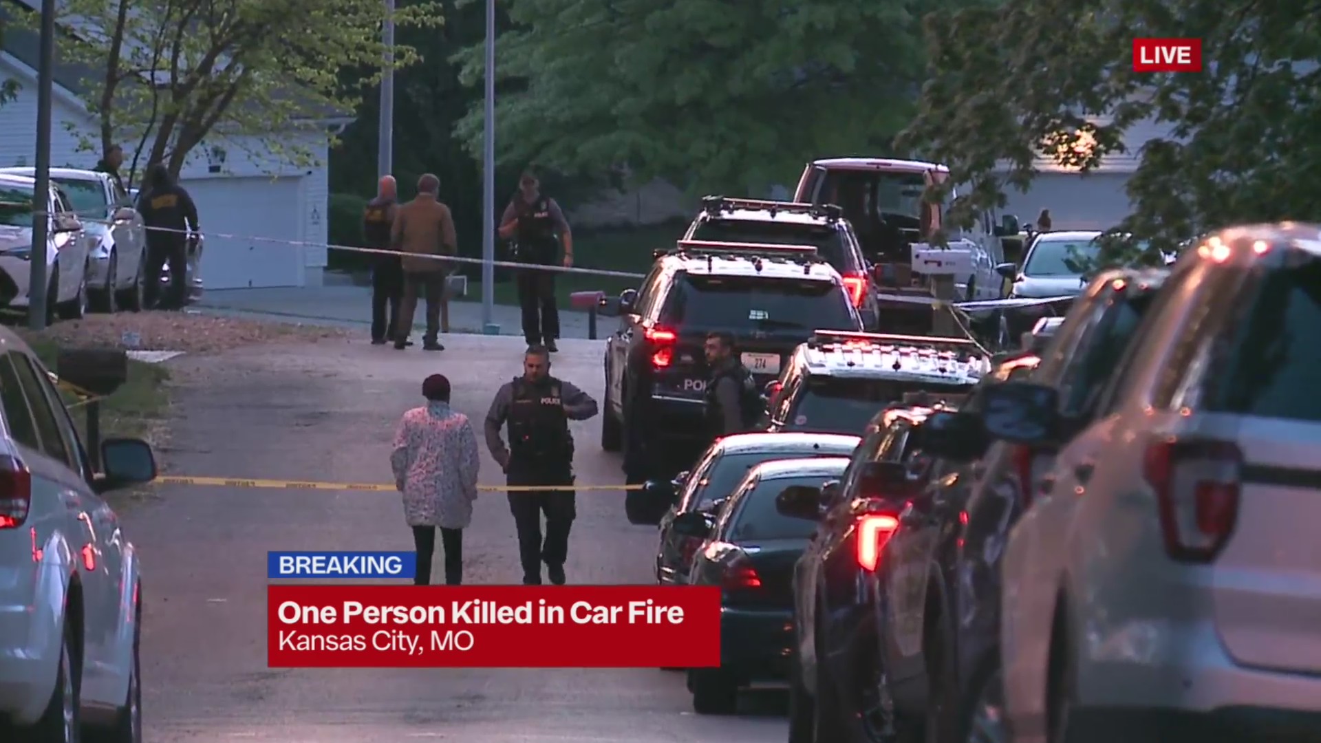 KCPD investigating after body found inside burning car – FOX 4 Kansas ...