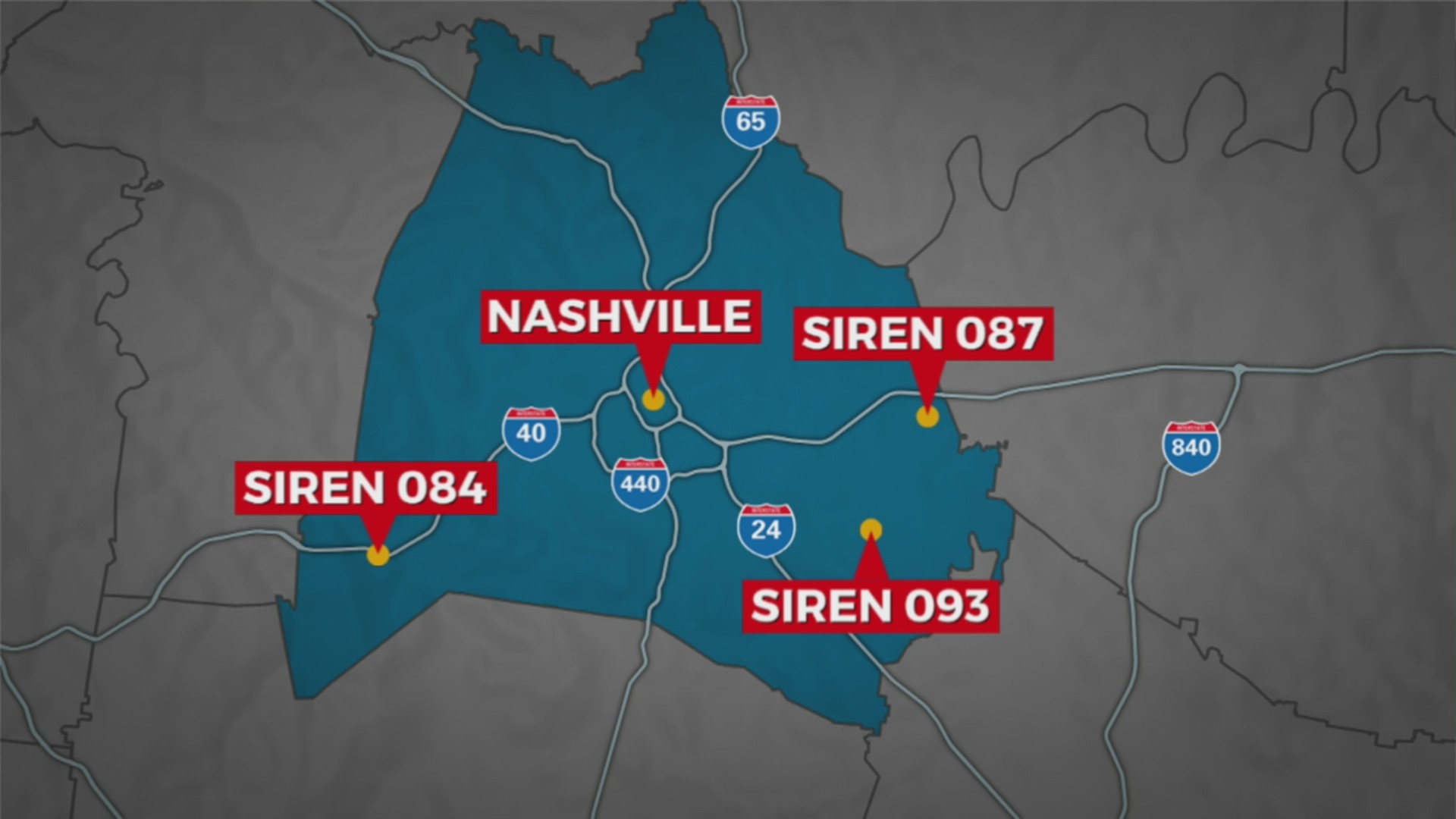 3 of Nashville’s tornado sirens are inoperable, awaiting repairs, says ...