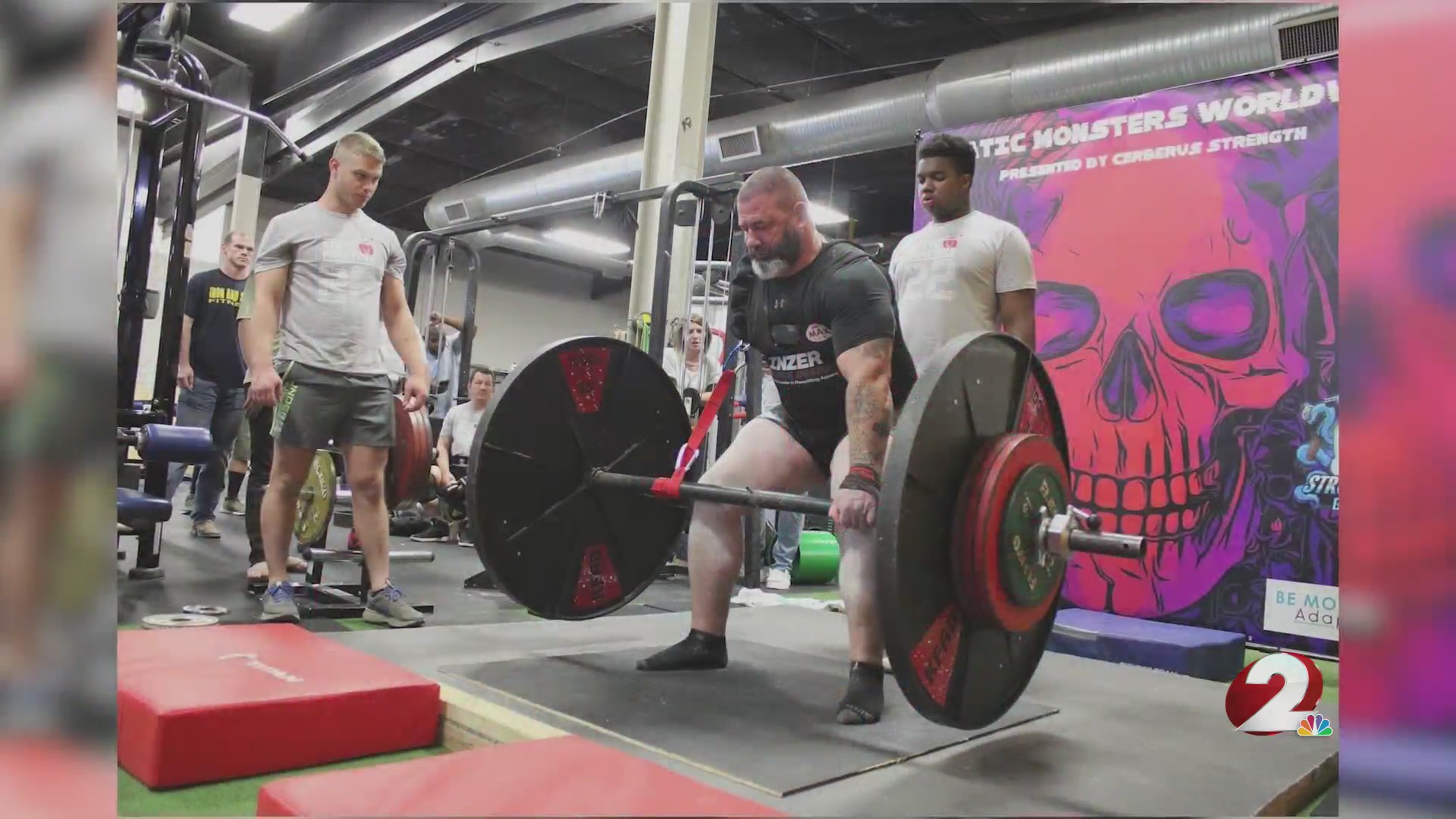 Former firefighter with disability winning weightlifting competitions