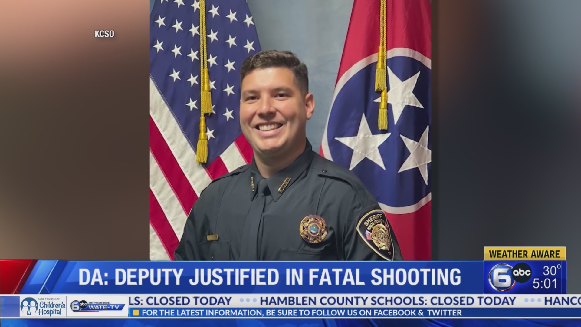 DA: Knox County deputy justified in fatal shooting – WATE 6 On Your Side