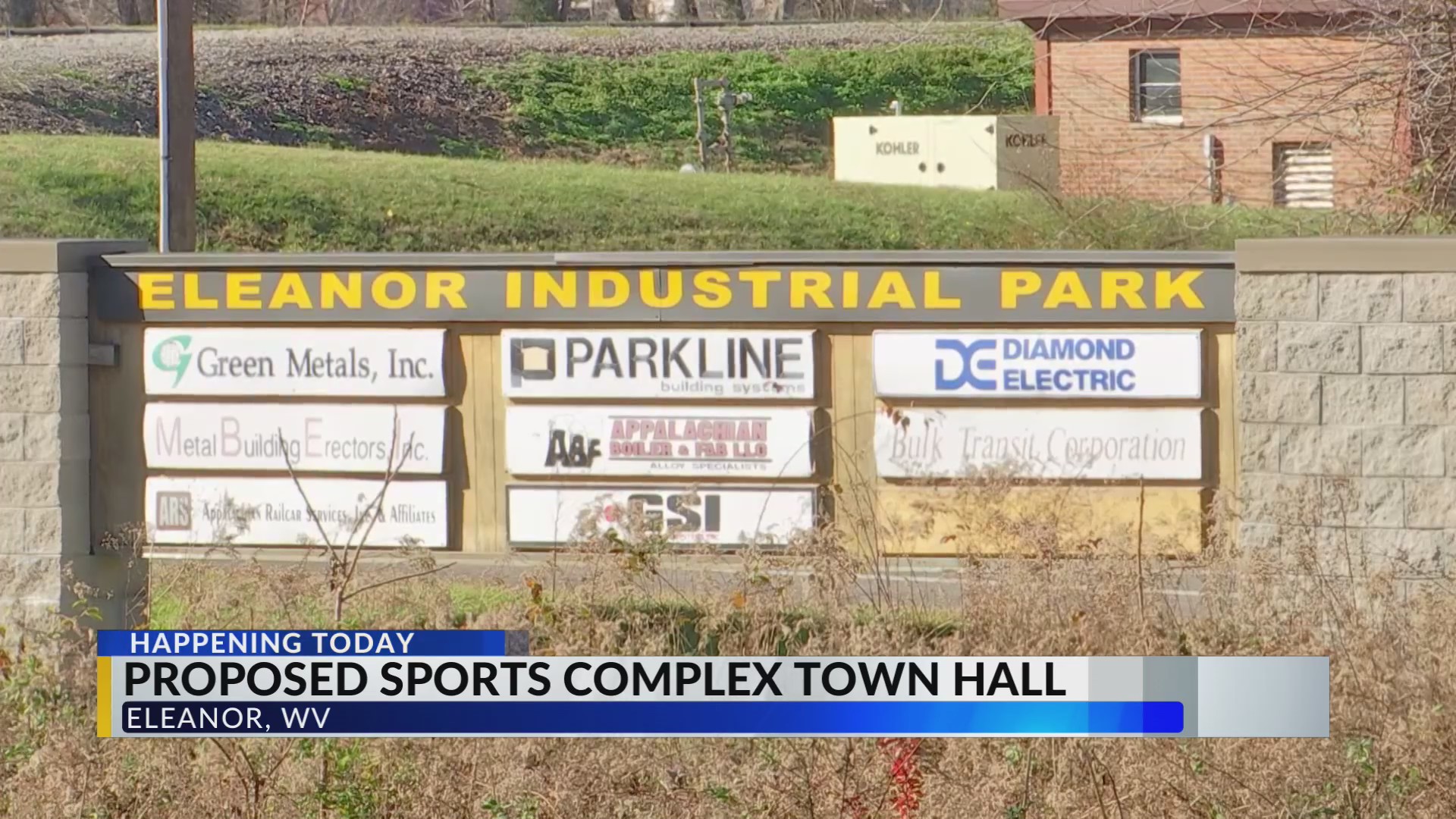Eleanor, West Virginia discusses proposed sports complex WOWK 13 News