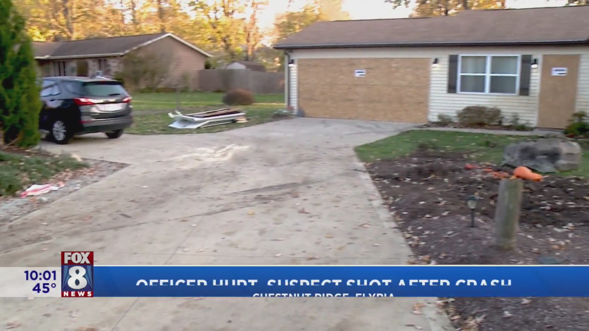 Elyria man frustrated after police pursuit ends with a crash into his