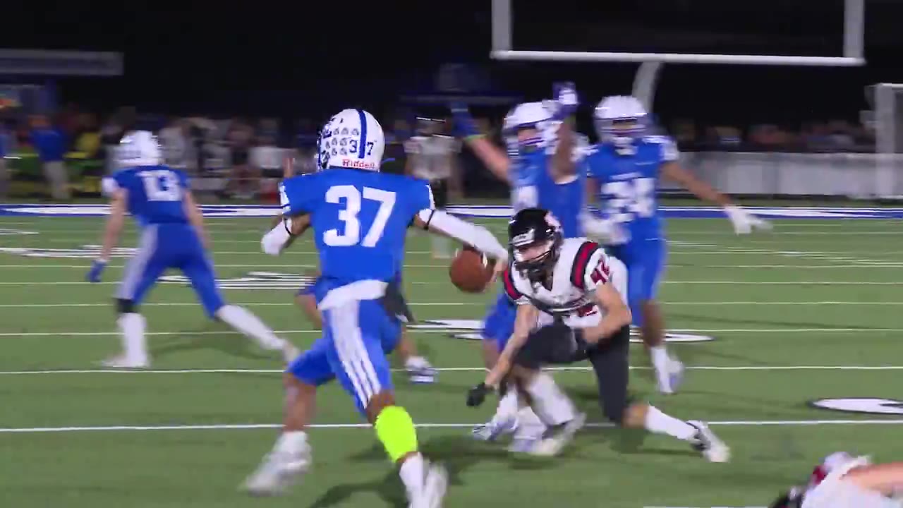 Salem Quakers vs. East Liverpool Potters high school football game