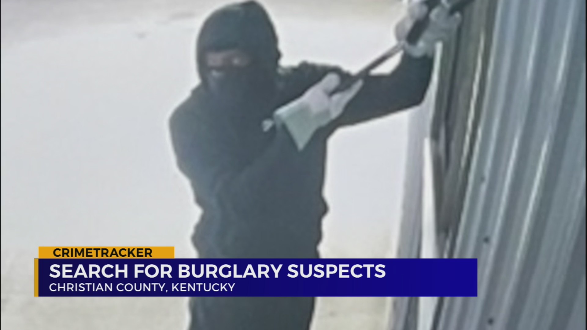 Christian County authorities searching for burglary suspects – WKRN News 2