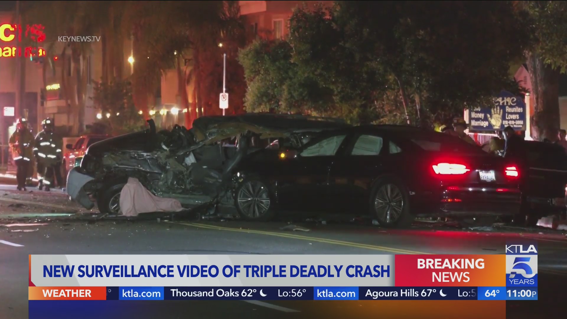 3 killed in crash KTLA