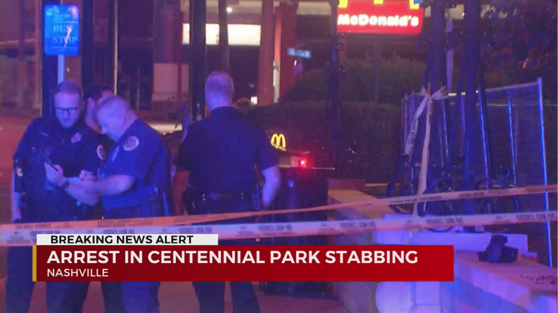Woman arrested after Centennial Park stabbing WKRN News 2