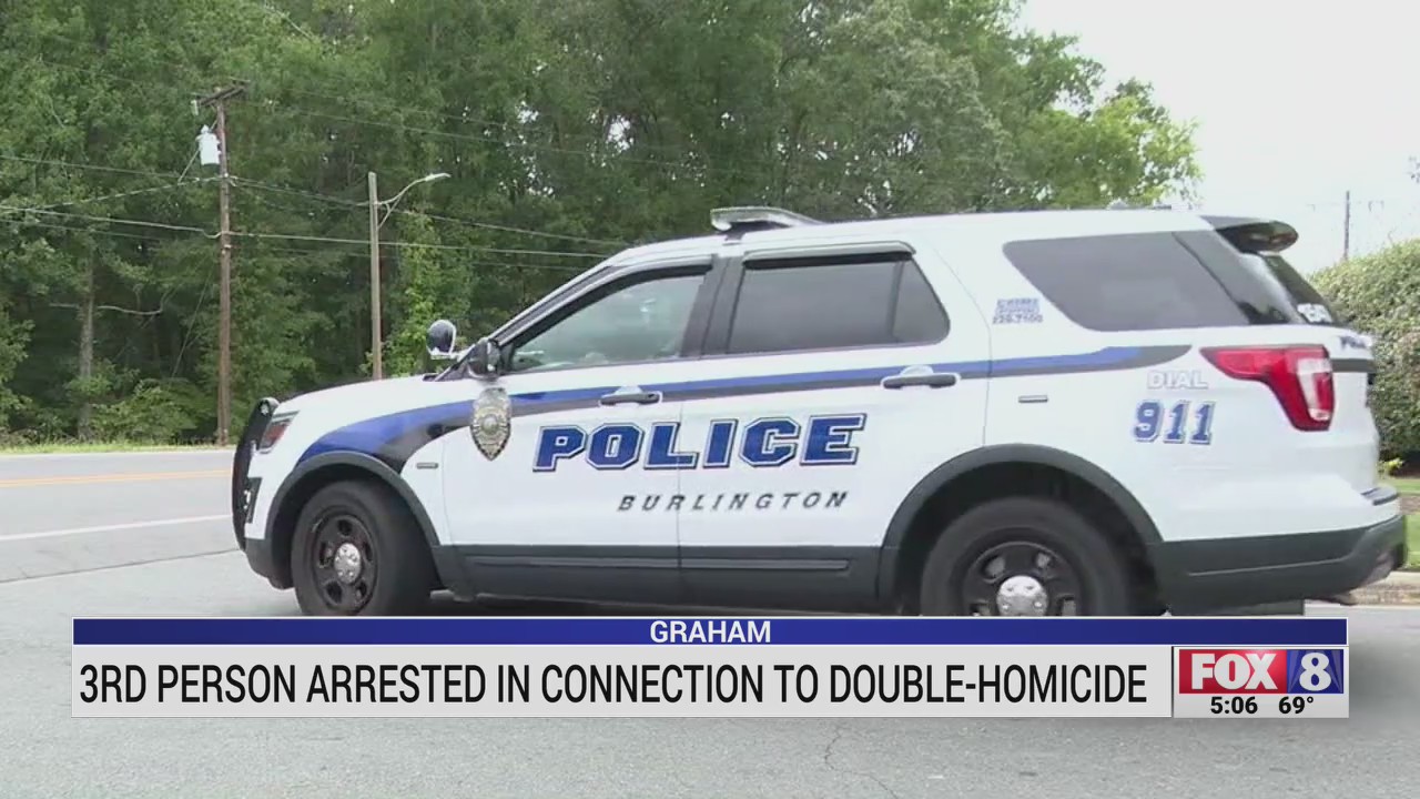 3rd person arrested in connection to double-homicide in Graham – FOX8 WGHP