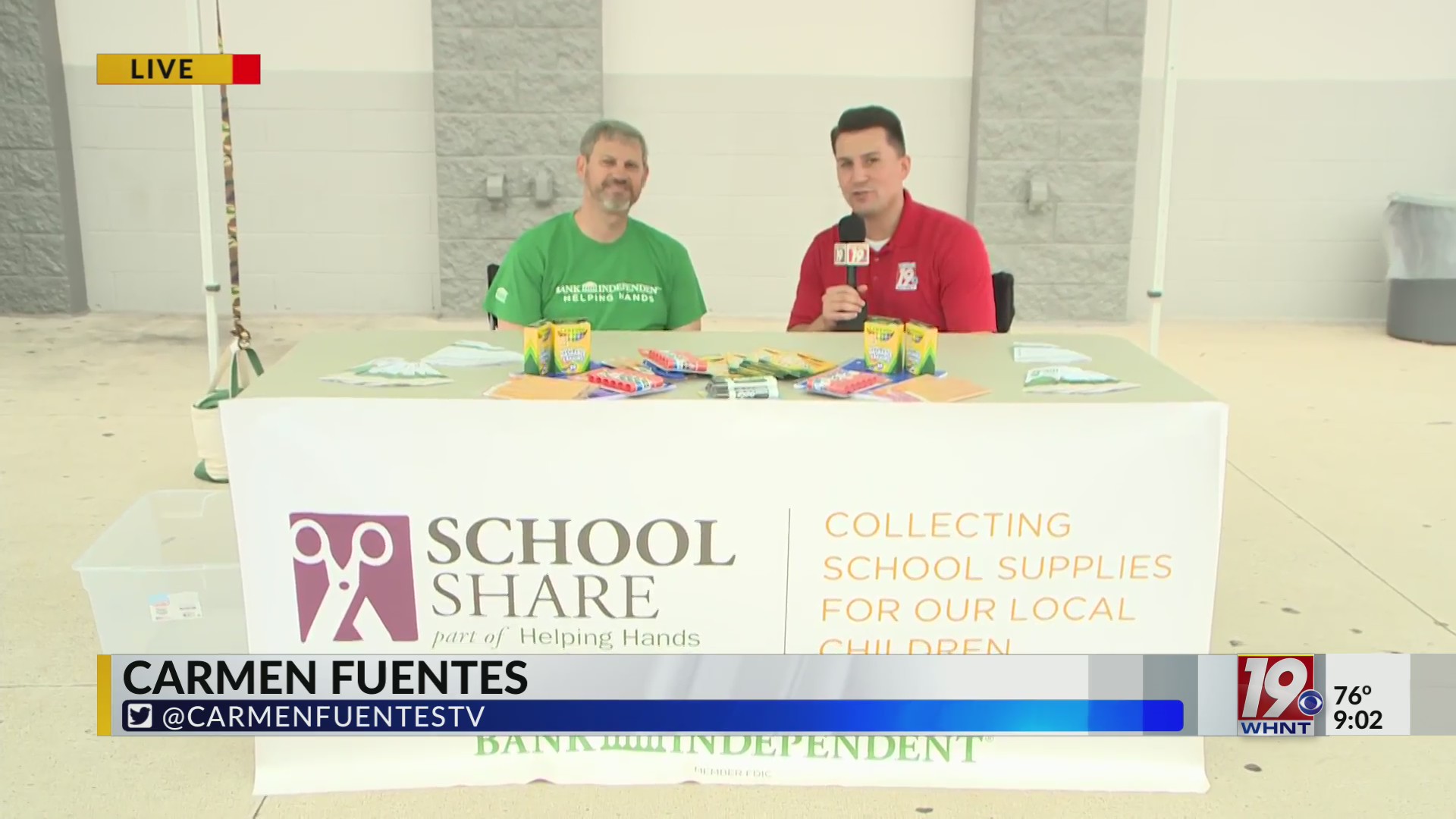 School Share Supply Donation Drive July 14, 2023 News 19 at 9 a.m