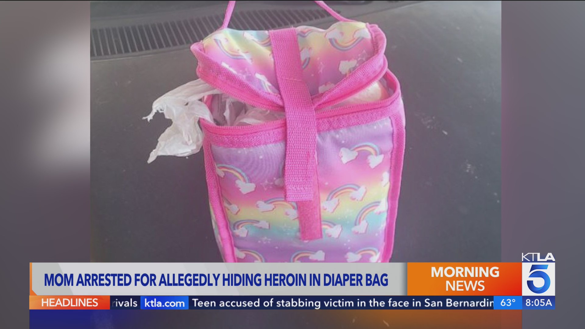 Woman smuggled heroin in diaper bag on trip with child, Border Patrol ...