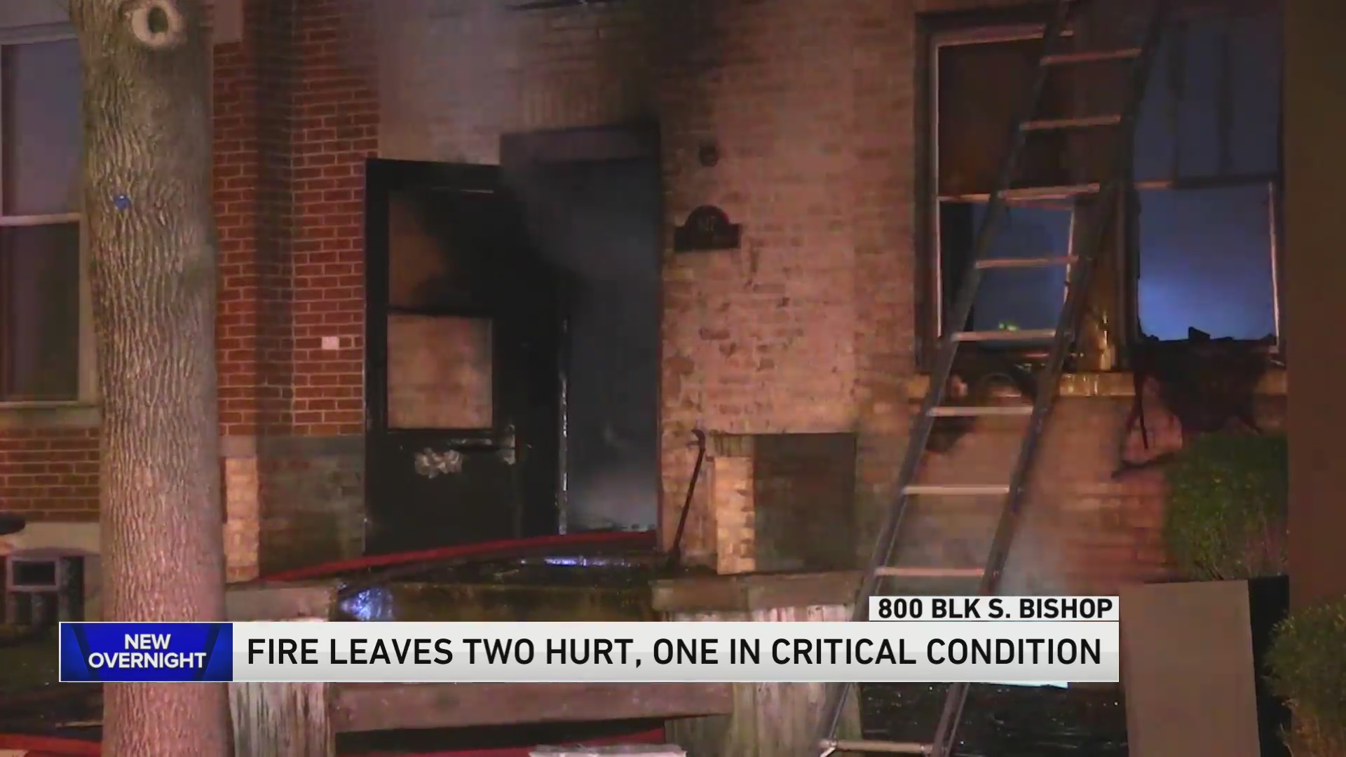 Elderly man critical after house fire on Near West Side – WGN-TV