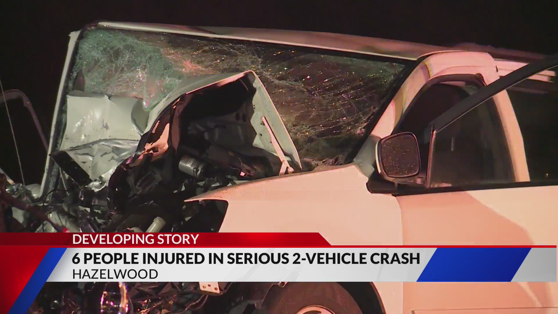 6 people injured in twovehicle crash in Hazelwood FOX 2