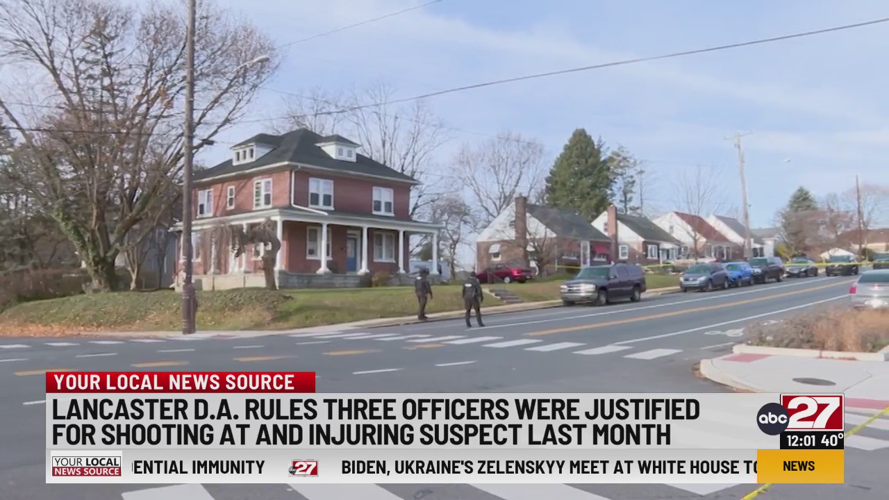 DA rules officers in Lancaster police shooting were justified ABC27