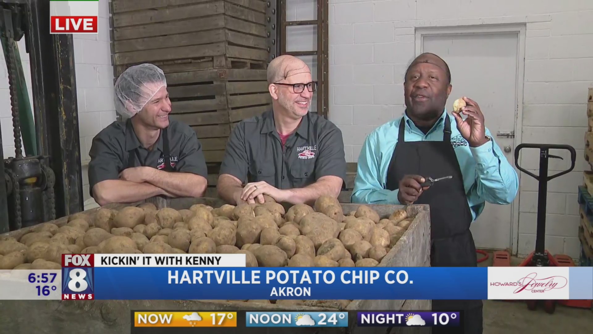 Kenny shows us how potato chips are made Fox 8 Cleveland WJW