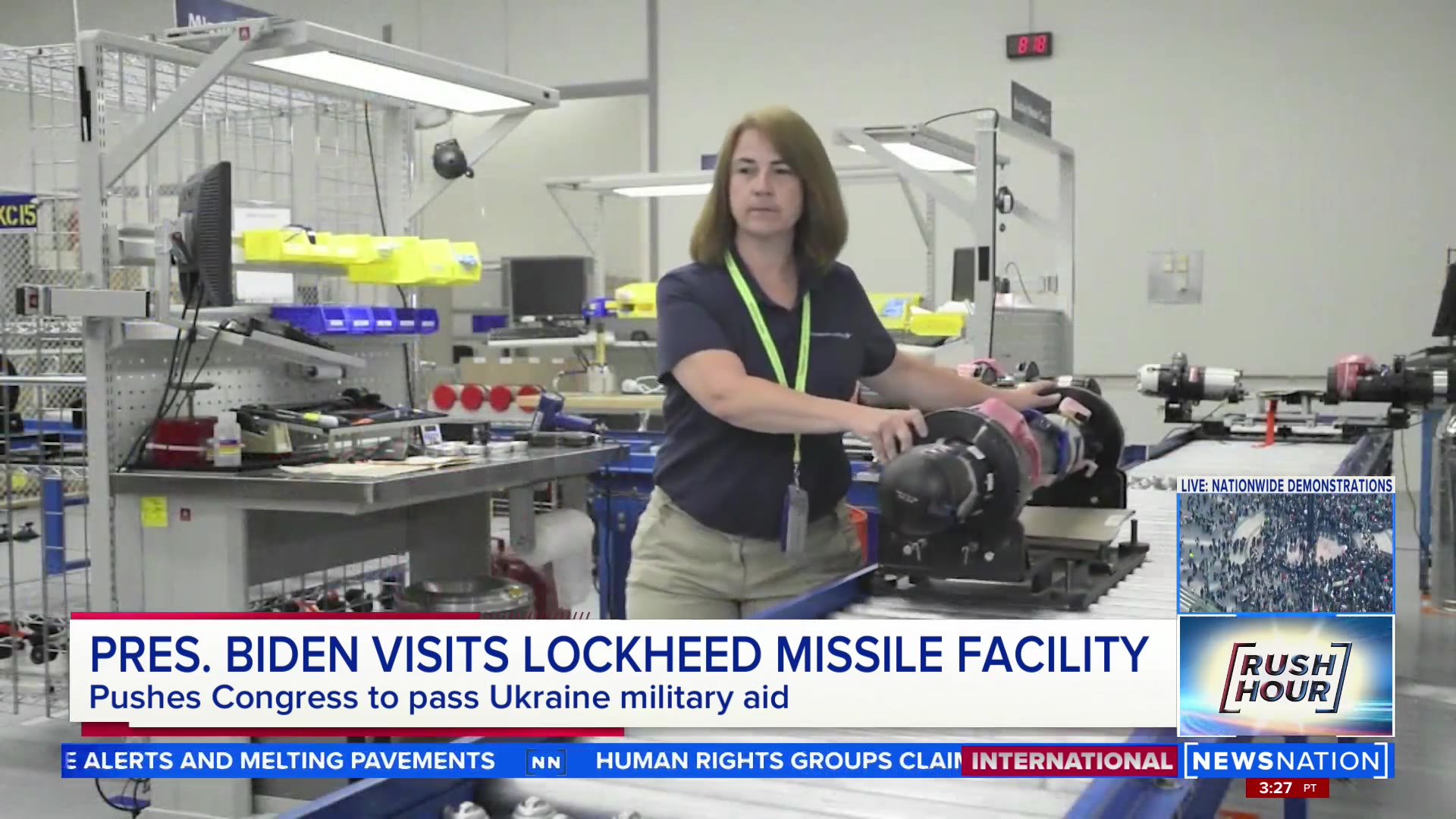 Biden to visit Alabama Lockheed plant, highlight Javelin missiles