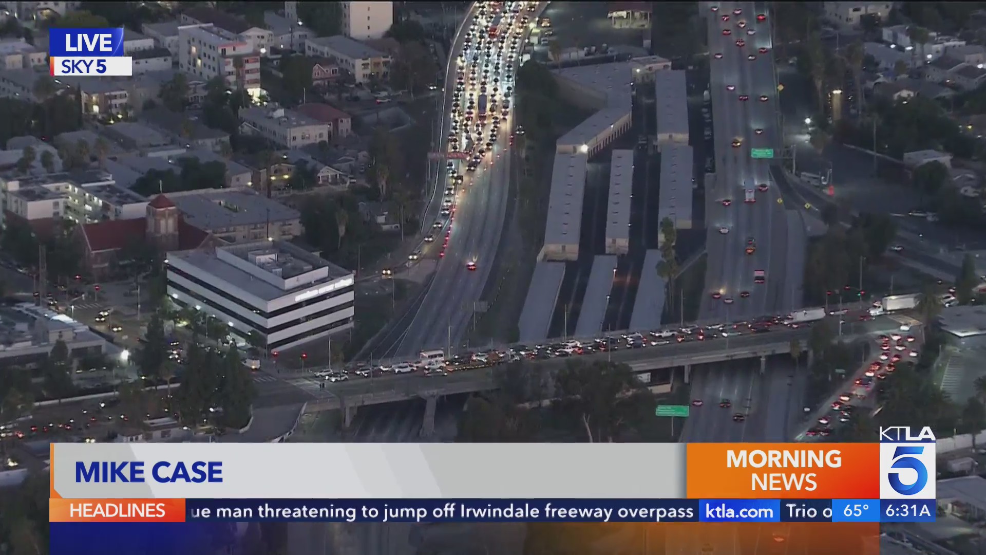 Fatality shuts down SB 101 Freeway through Hollywood – KTLA