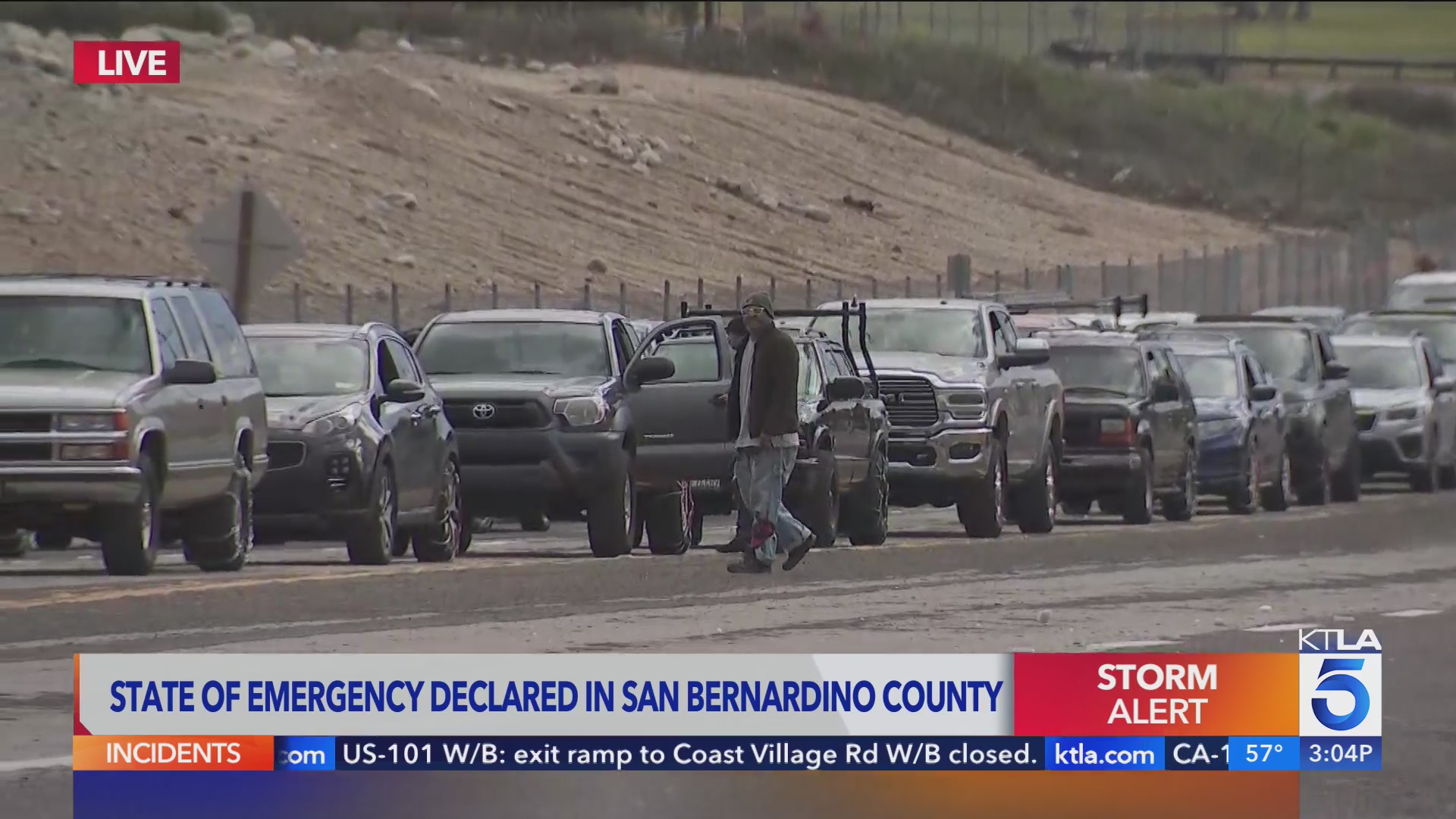 San Bernardino County mountain road closures still a mess KTLA