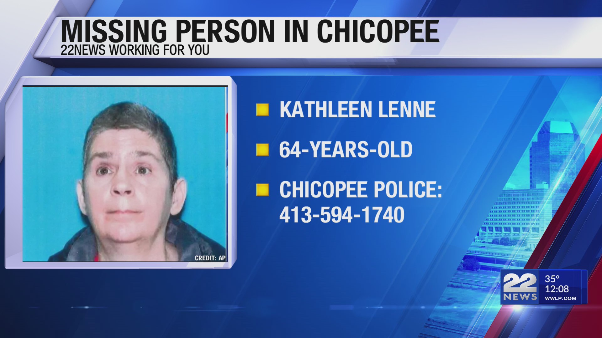 Police looking for missing Chicopee woman who left hospital – WWLP
