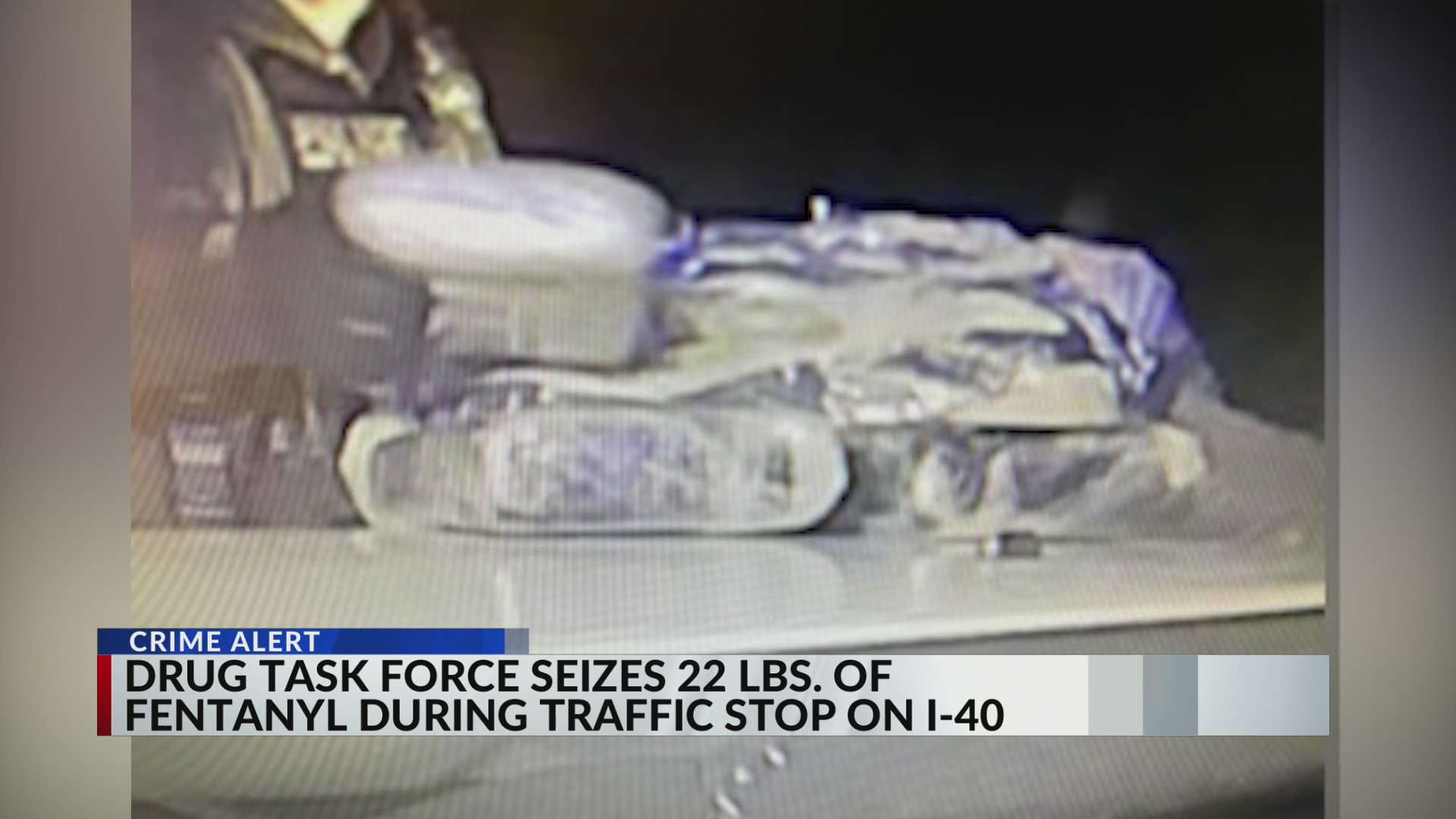 22 pounds of fentanyl found in couch cushion during traffic stop – WREG.com