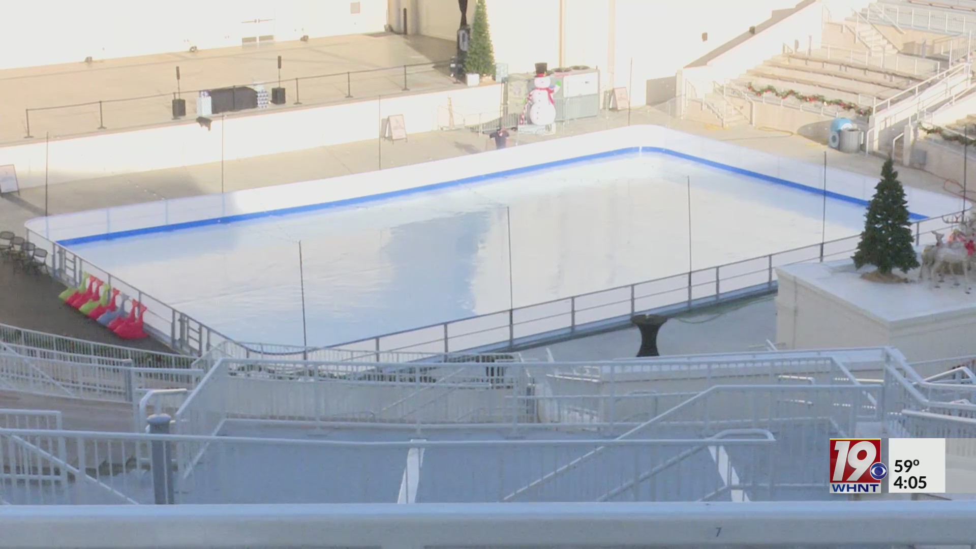 Ice Skating in the Park at Orion Amphitheater