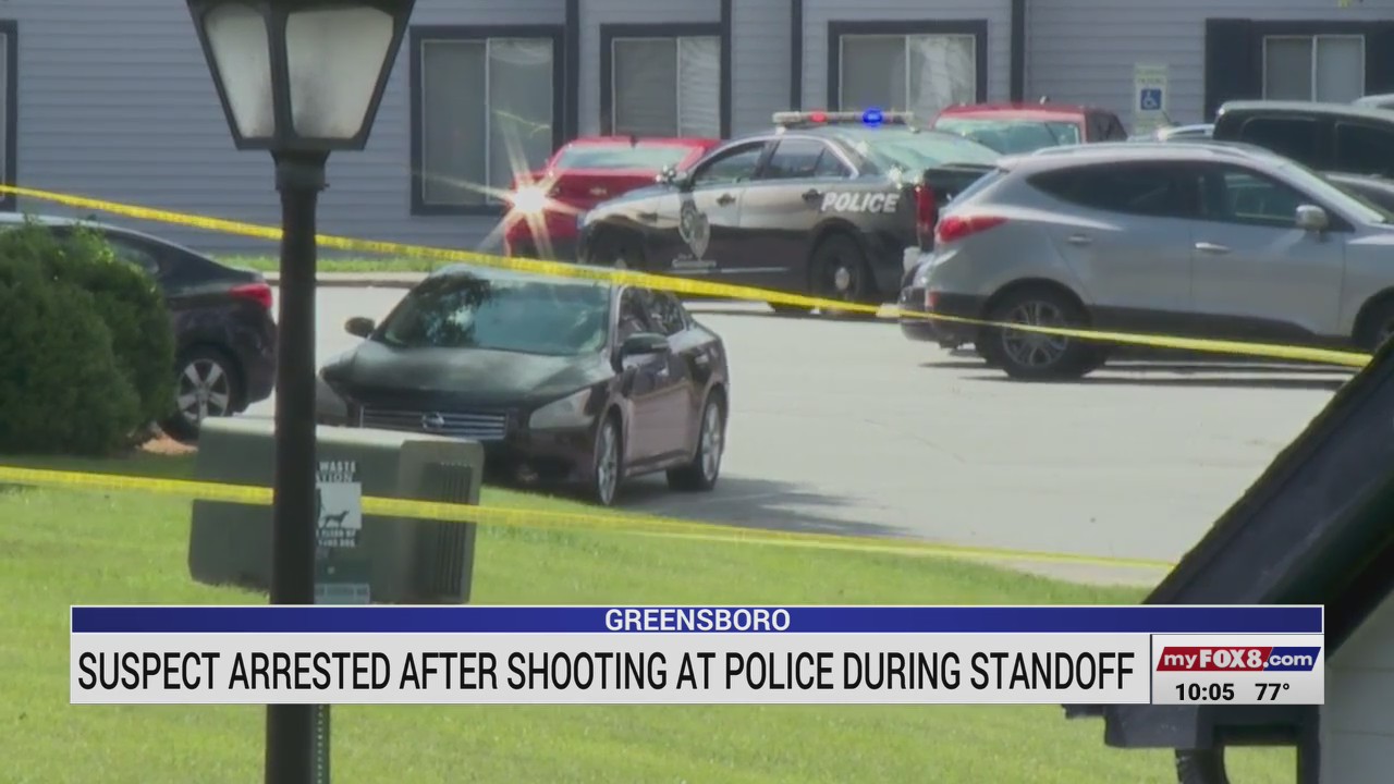 Suspect accused of shooting at Greensboro police during standoff – FOX8 ...