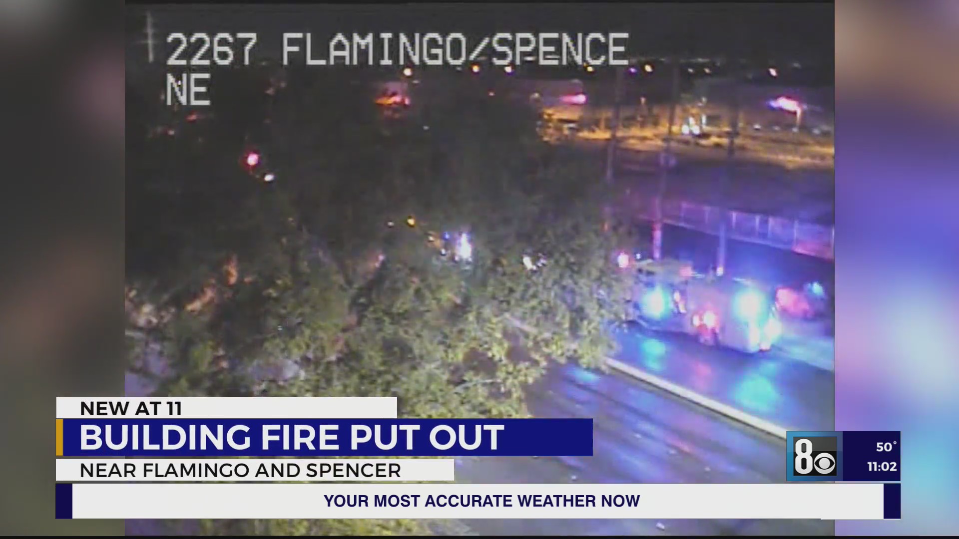 Firefighters investigate building fire in east Las Vegas valley – KLAS