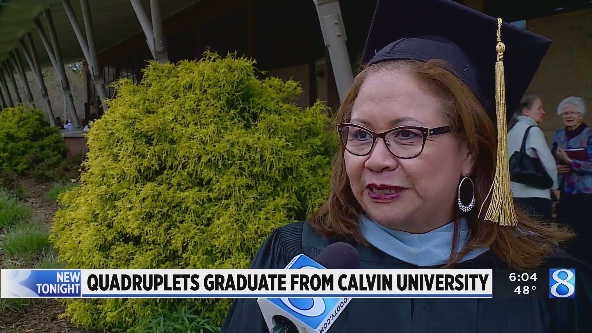 Quadruplets graduate from Calvin University – WOODTV.com