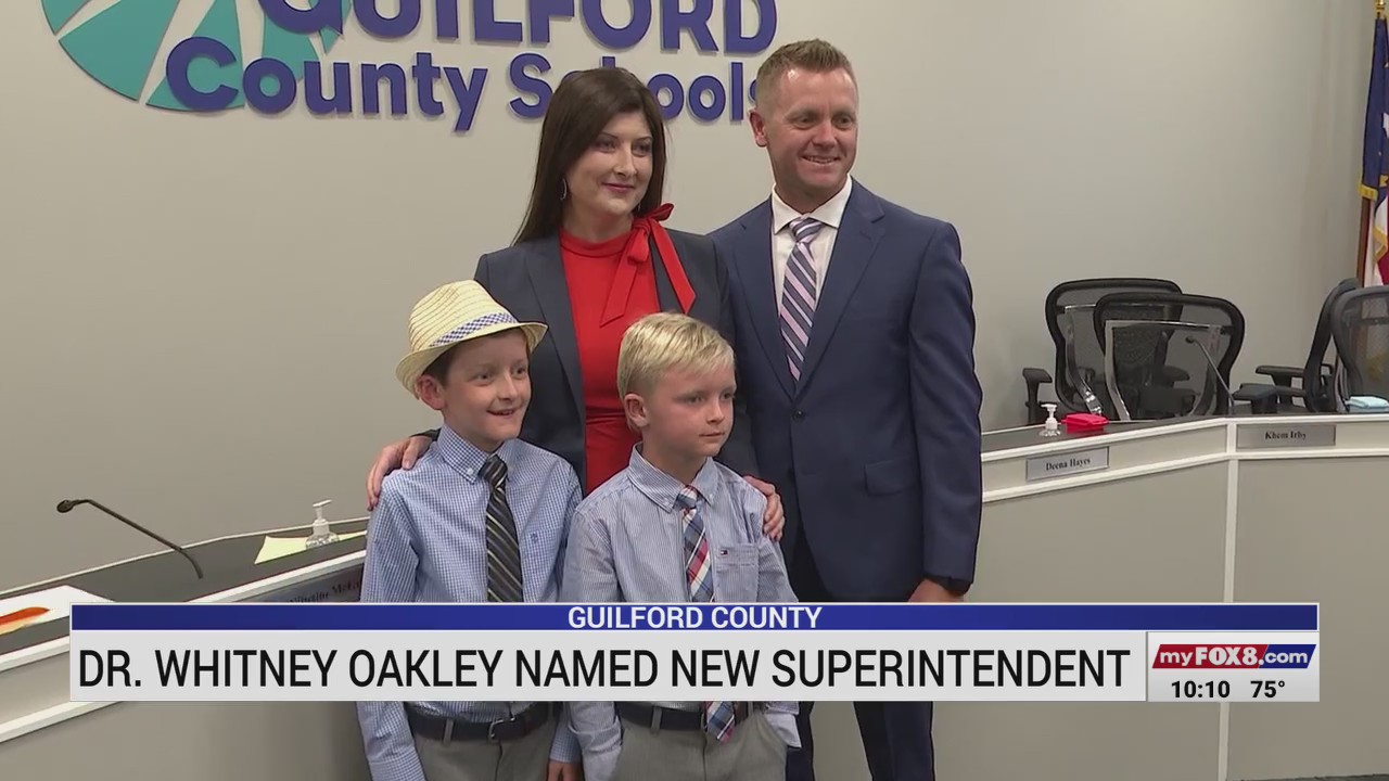 Dr. Whitney Oakley named new Guilford County Schools superintendent