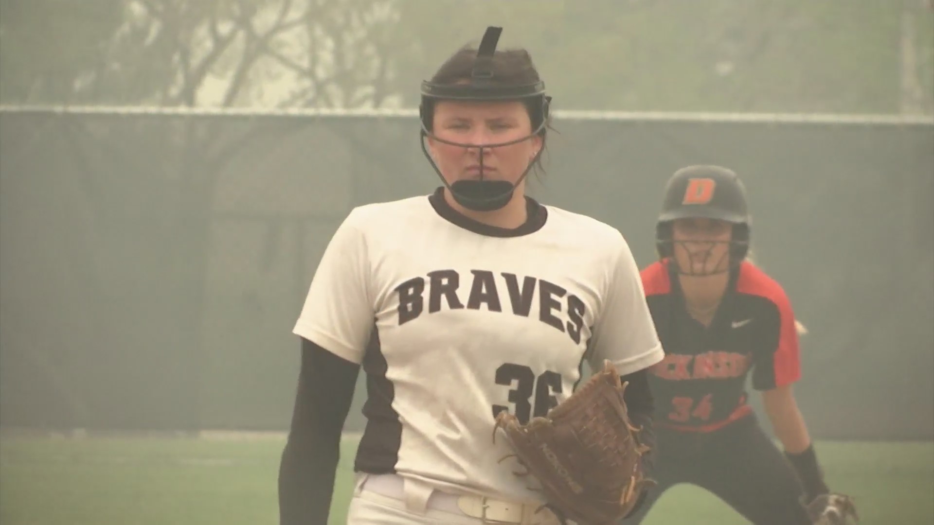 Softball Dickinson Grabs Win Before Being Smoked Out Due to Weather