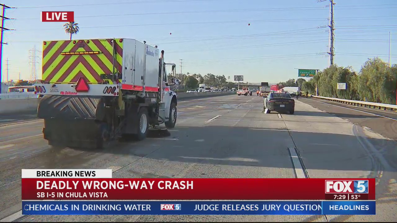 UPDATE: South I-5 shuts down due to fatal crash – FOX 5 San Diego ...