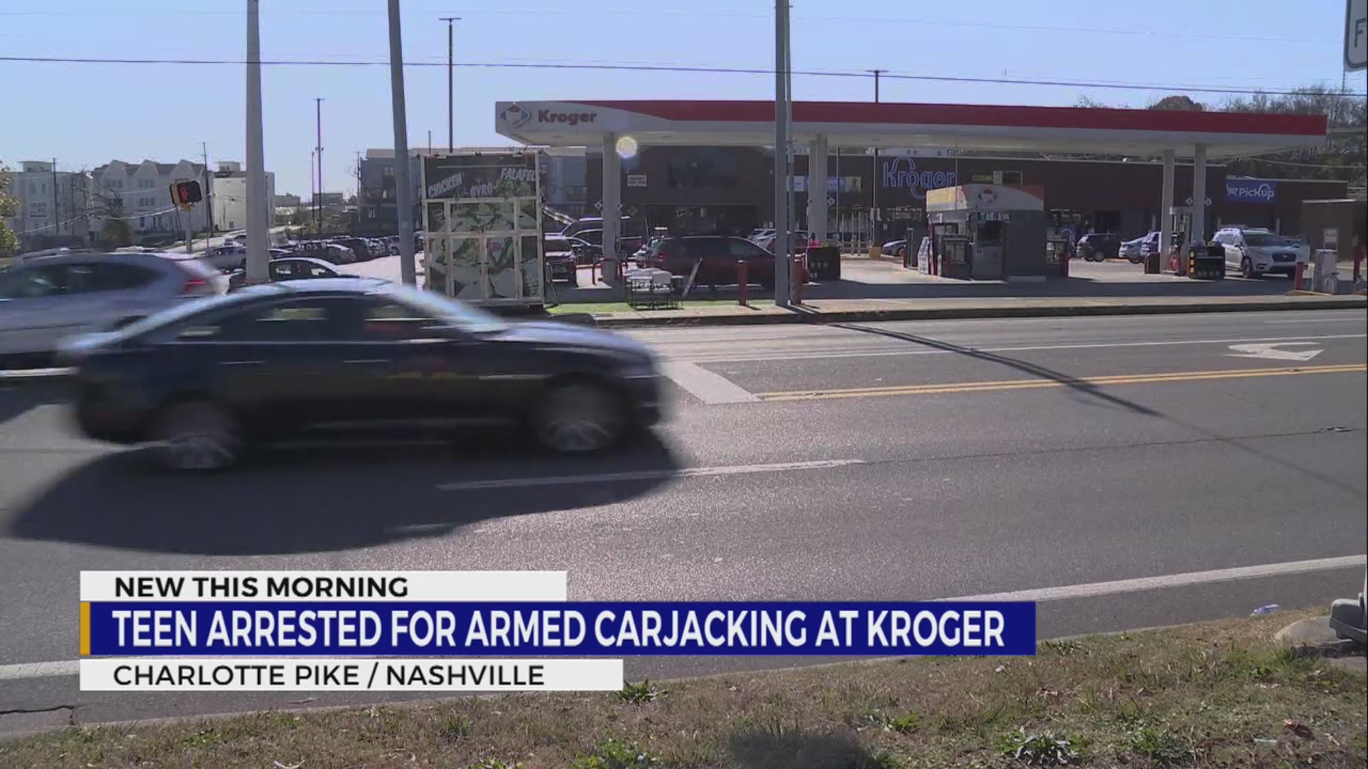 Teen charged with armed carjacking at Kroger – WKRN News 2