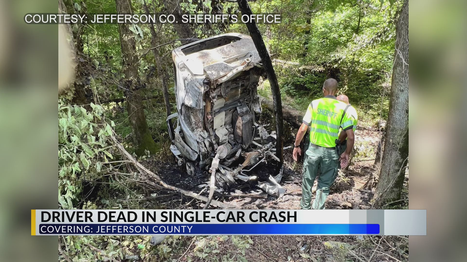 1 killed in Jefferson County single-vehicle crash – CBS 42