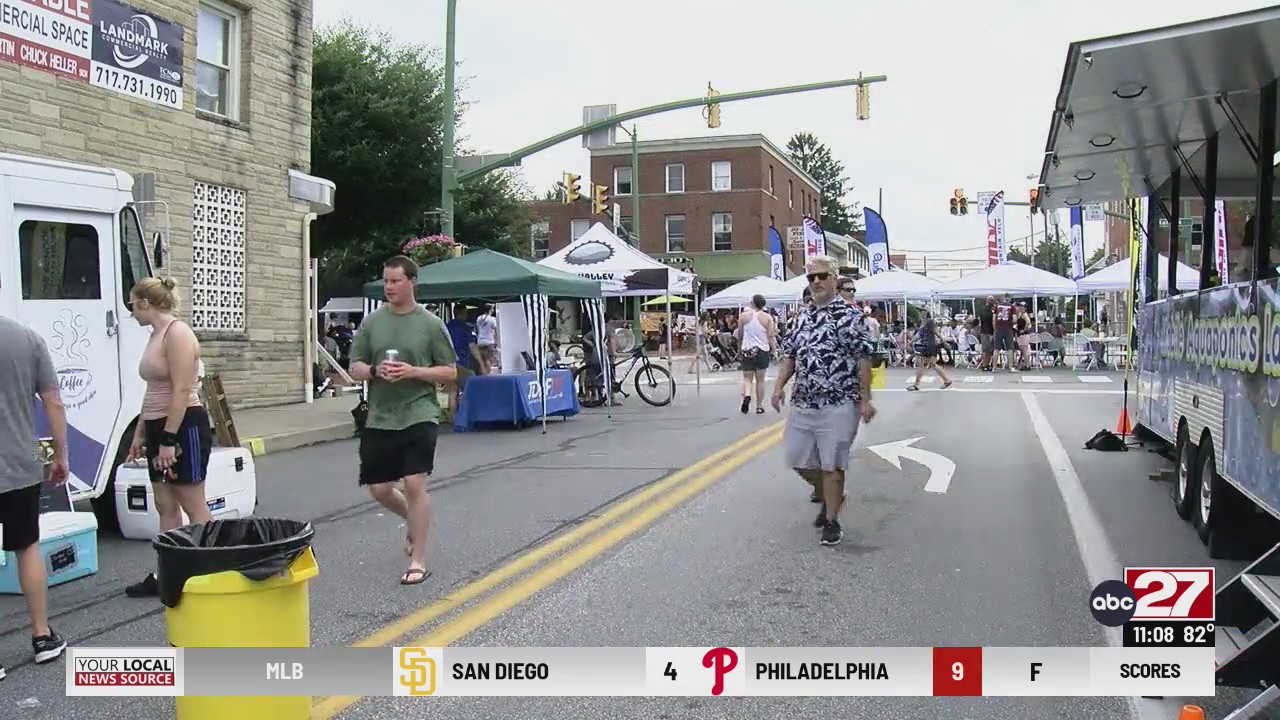 Cyclists from across the country raced through the streets of