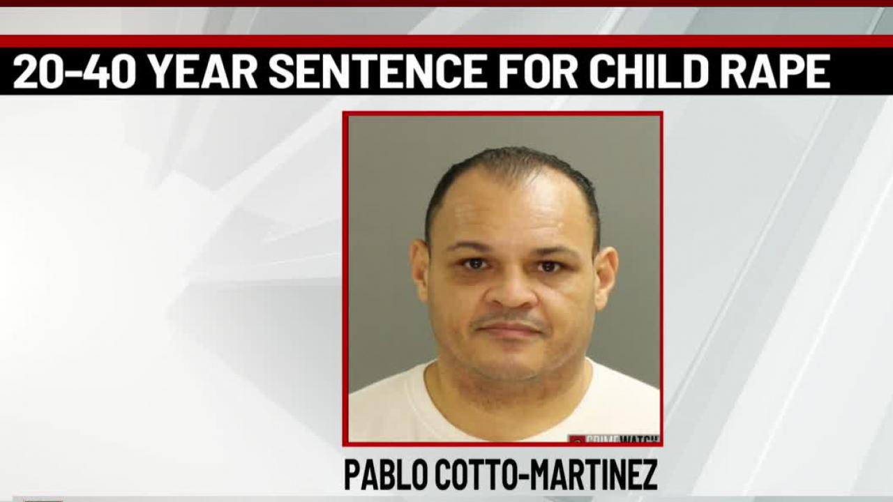 Man sentenced 20-40 years in Lancaster for multiple counts of rape ...