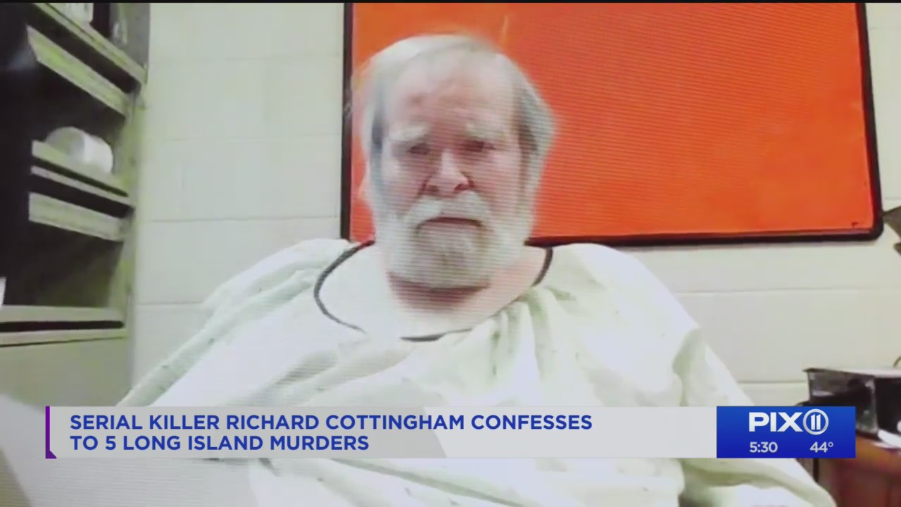 Serial killer Richard Cottingham admits to 5 more murders on Long