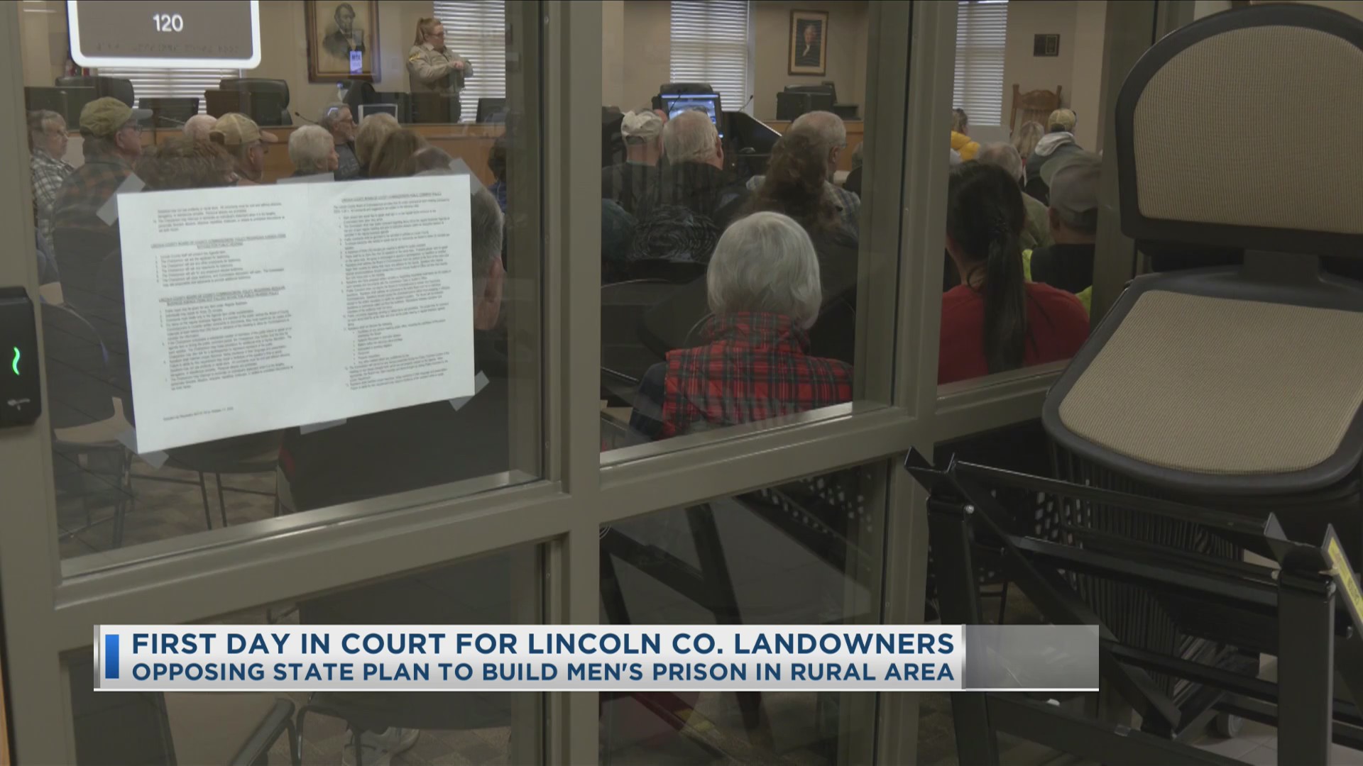 First Day in Court for Lincoln County Landowners, 123 SiouxlandProud Sioux City, IA News
