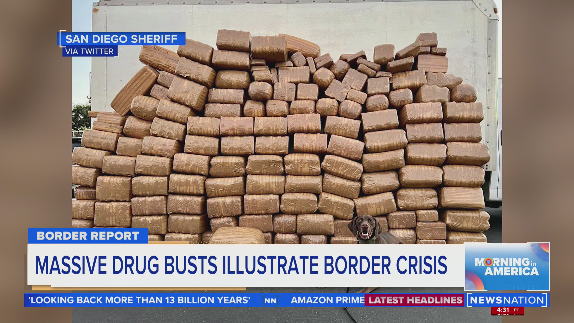 Massive drug busts illustrate border crisis | Morning in America ...