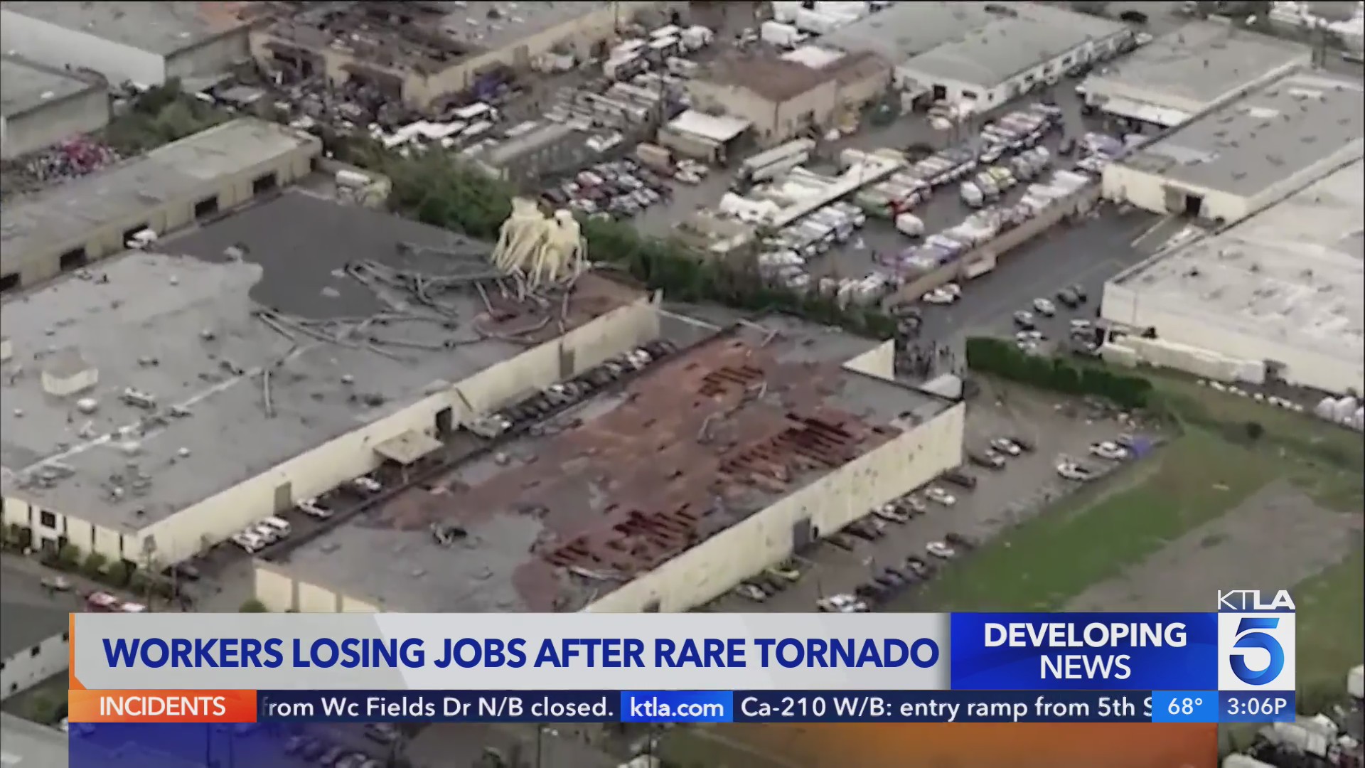 Dozens of workers losing jobs after tornado tears through warehouse in ...